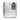 Karl Lagerfeld Ikon Suitcase Crossbody Bag Silver