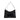Karl Lagerfeld Large Buckle Shoulder Bag Black