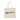 Karl Lagerfeld Logo Canvas Shopper Natural