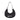 Karl Lagerfeld Logo Nylon Moon Shoulder Bag Black