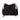 Karl Lagerfeld Nylon Lace-Up Bucket Bag Black