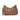Karl Lagerfeld Rue St-Guillaume Metal Shoulder Bag Dark Tan