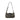 Karl Lagerfeld Signature Beaded Moon Bag Black Embellishment