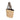 Karl Lagerfeld Signature Scallop Beach Bag Natural