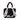 Karl Lagerfeld Signature Scarf Beach Bag Black