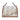 Karl Lagerfeld Signature Striped Crossbody Bag Natural Canvas Tan