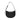 Karl Lagerfeld Signature Studded Moon Bag Black Embellishment