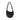 Karl Lagerfeld Signature Studded Moon Bag Black Embellishment