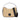 Karl Lagerfeld Woven Mini Hobo Bag Natural