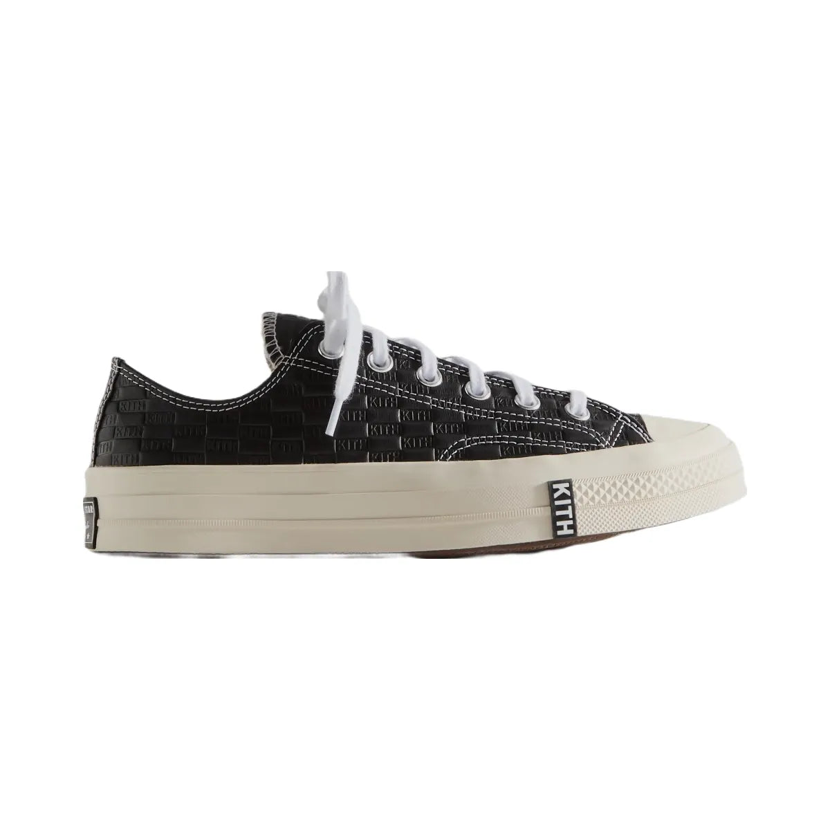 Kith x Converse Chuck Taylor All Star 1970 Ox - Black / Egret / White Box