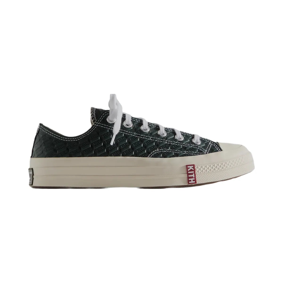 Kith x Converse Chuck Taylor All Star 1970 Ox - Black / Scarab / Egret Deco