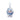 Pop Mart L'impressionnisme θSKULLPANDA Series Dew Plush Doll