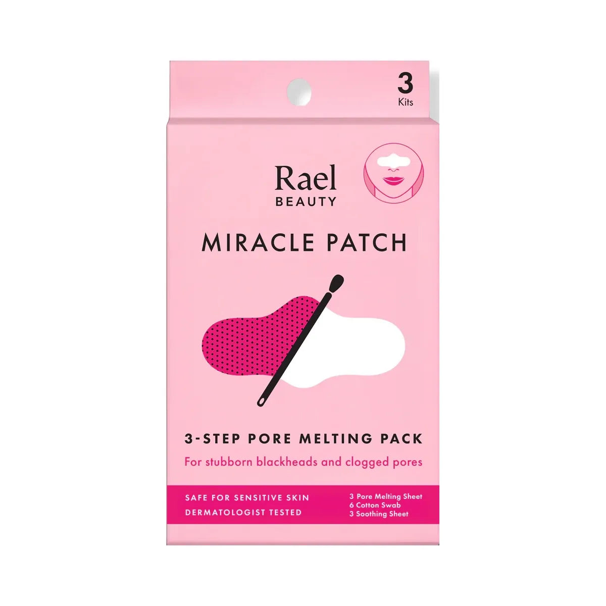 Rael Miracle Patch 3-Step Pore Melting Pack
