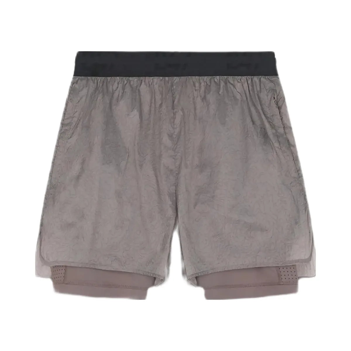 Represent 247 Contour 2 In 1 Run Shorts Pebble