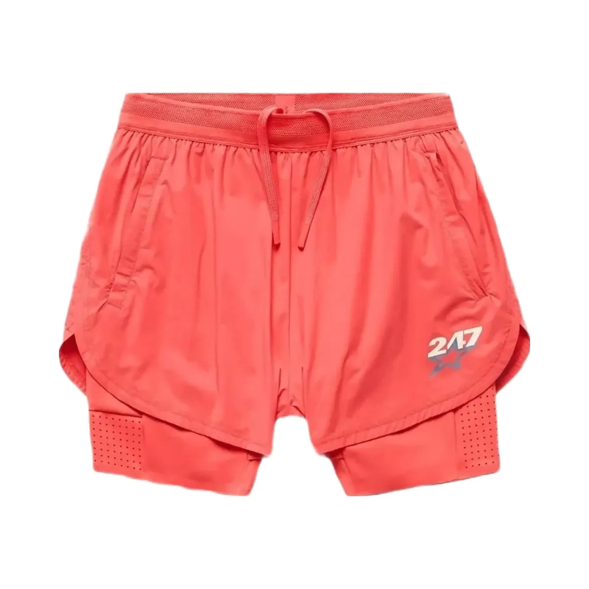 Represent 247 Hybrid 2 In 1 Short Racing Red