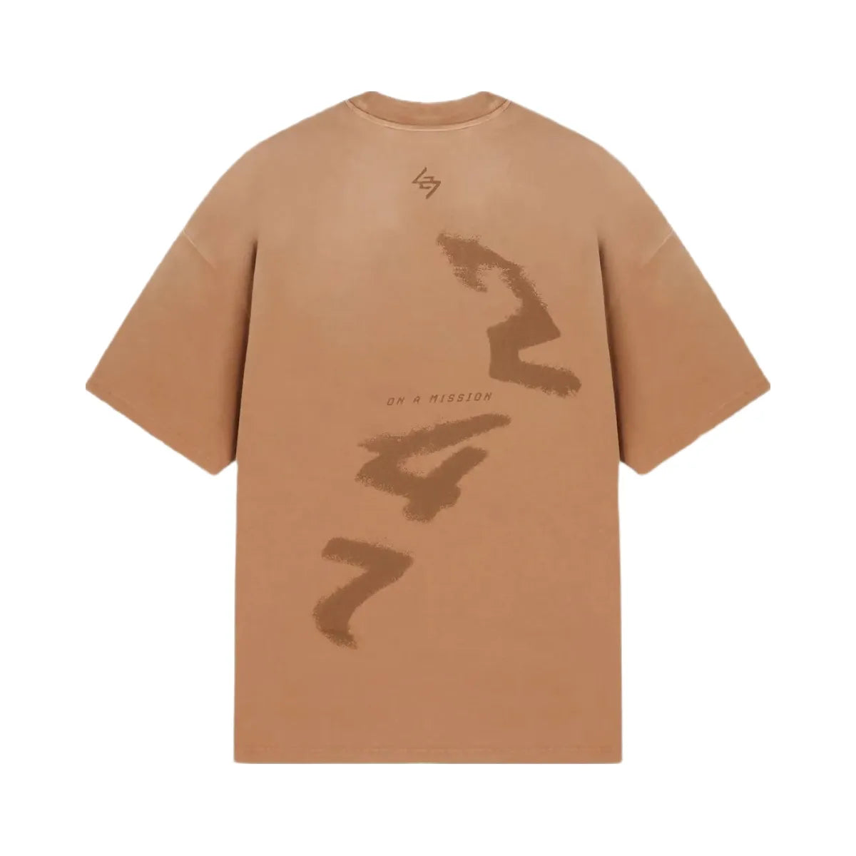 Represent 247 Motion Oversized T Shirt Rust