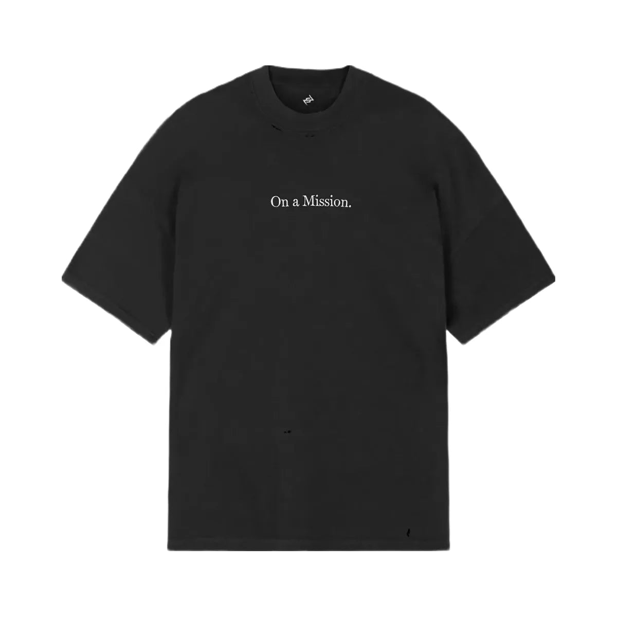 Represent 247 On A Mission T Shirt Jet Black
