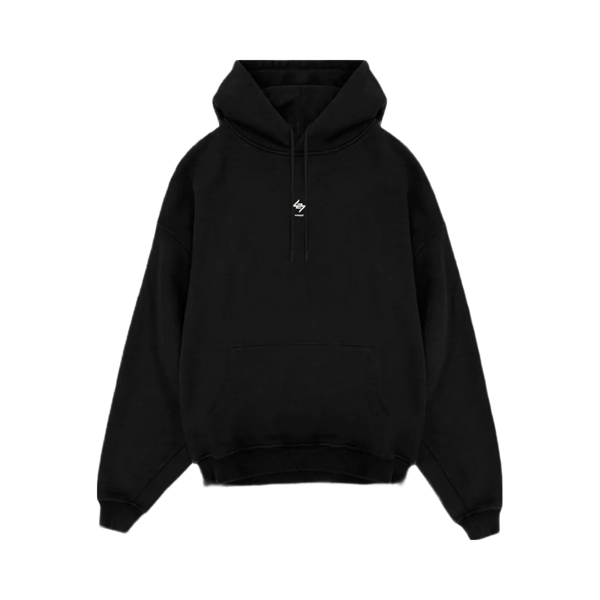 Represent 247 Oversized Hoodie Jet Black