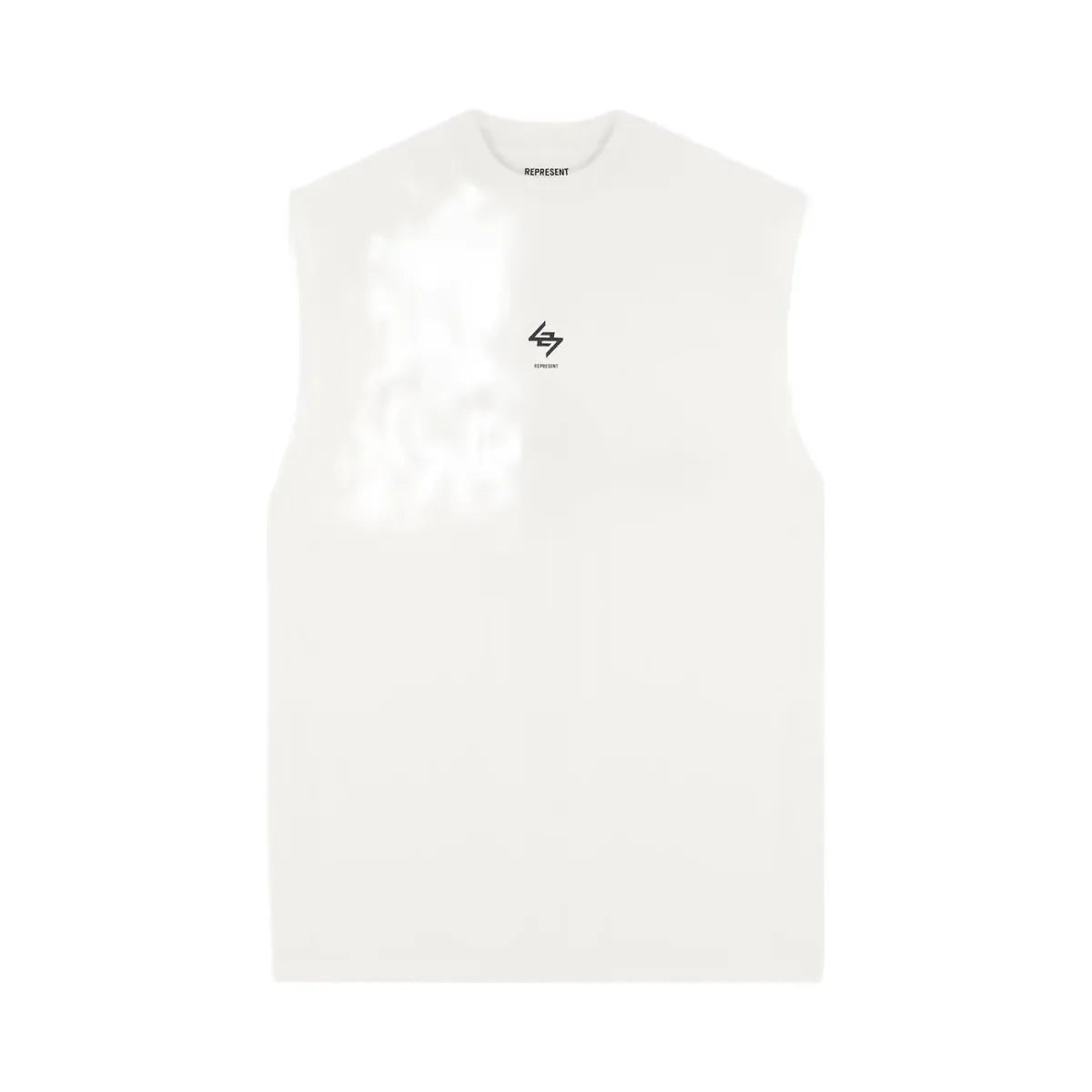 Represent 247 Oversized Tank Flat White