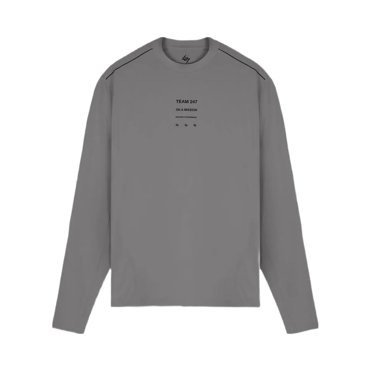 Represent 247 Trail Long Sleeve T Shirt Steel