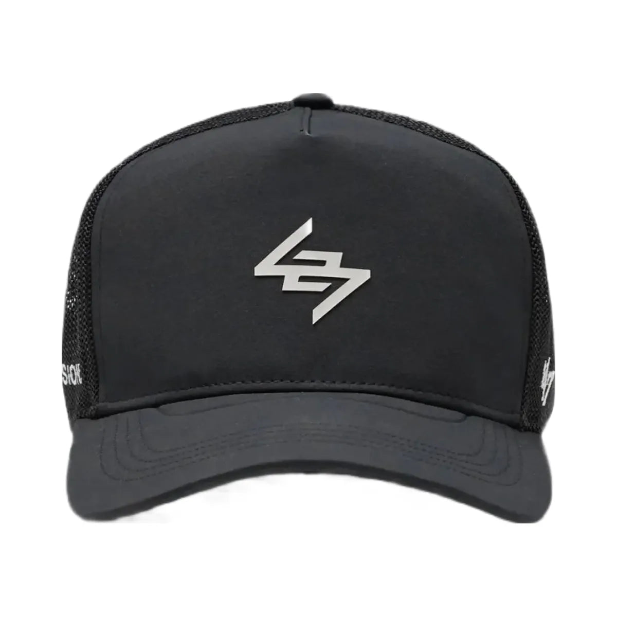 Represent 247 X 47 Logo Trucker Cap Jet Black