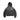 Represent Angel Border Hoodie Stained Black