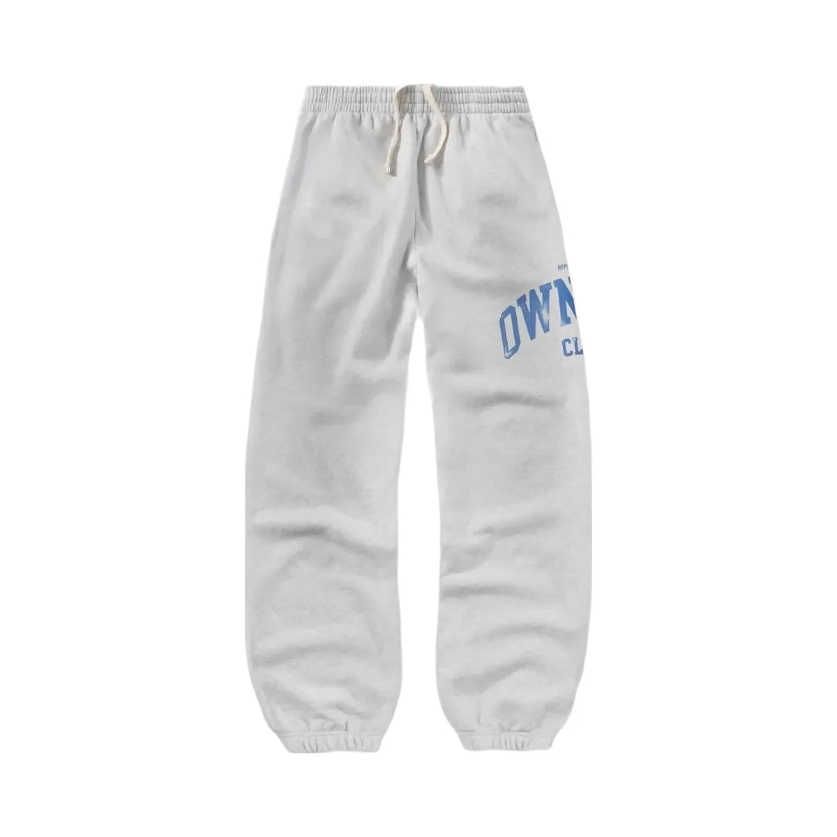 Represent Fw25 Represent Owners Club Sweatpant Sprayed Ice Grey Marl