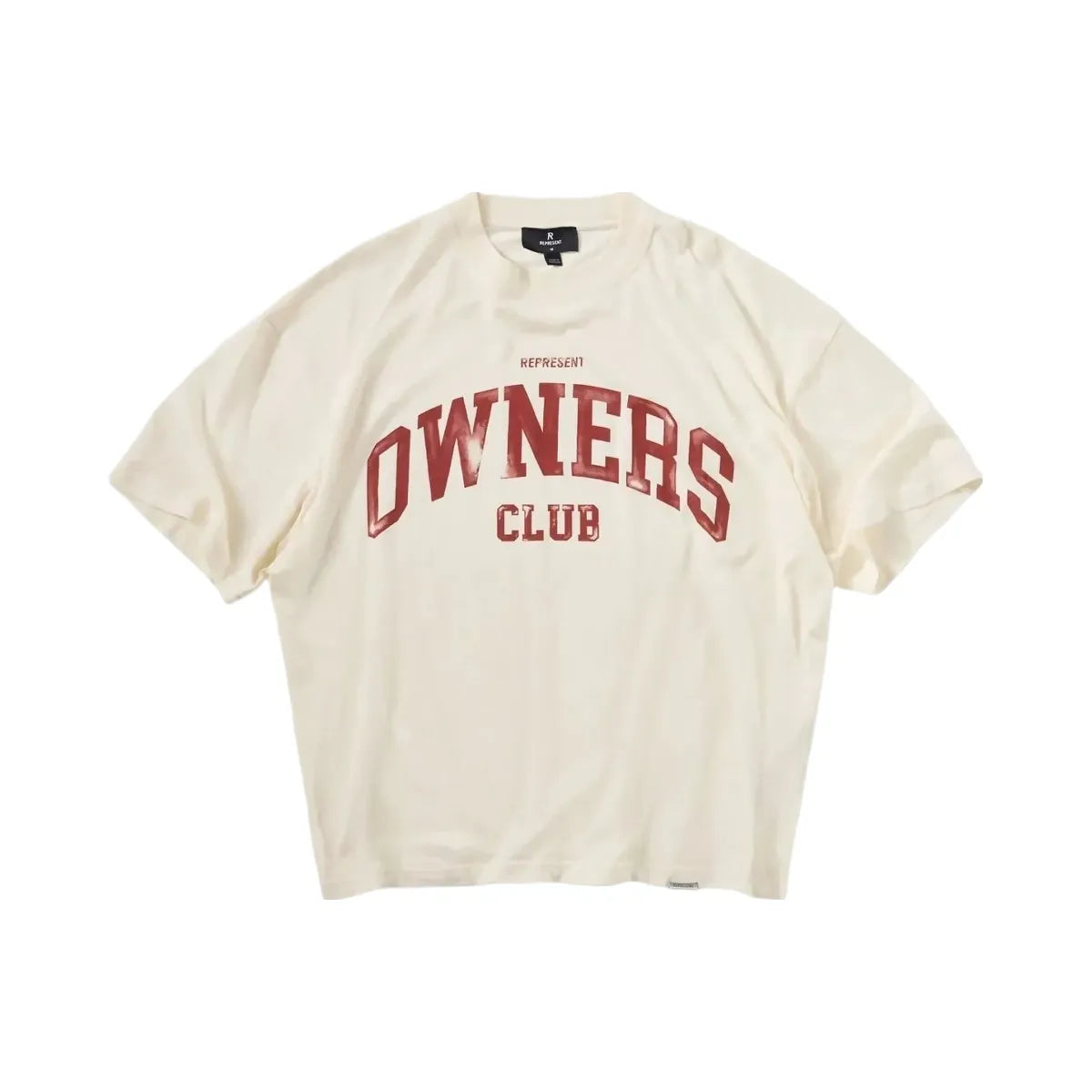 Represent Fw25 Represent Owners Club T Shirt Buttercream