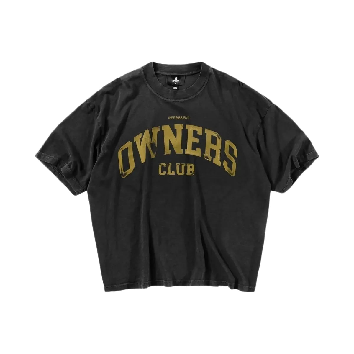 Represent Fw25 Represent Owners Club T Shirt Faded Black