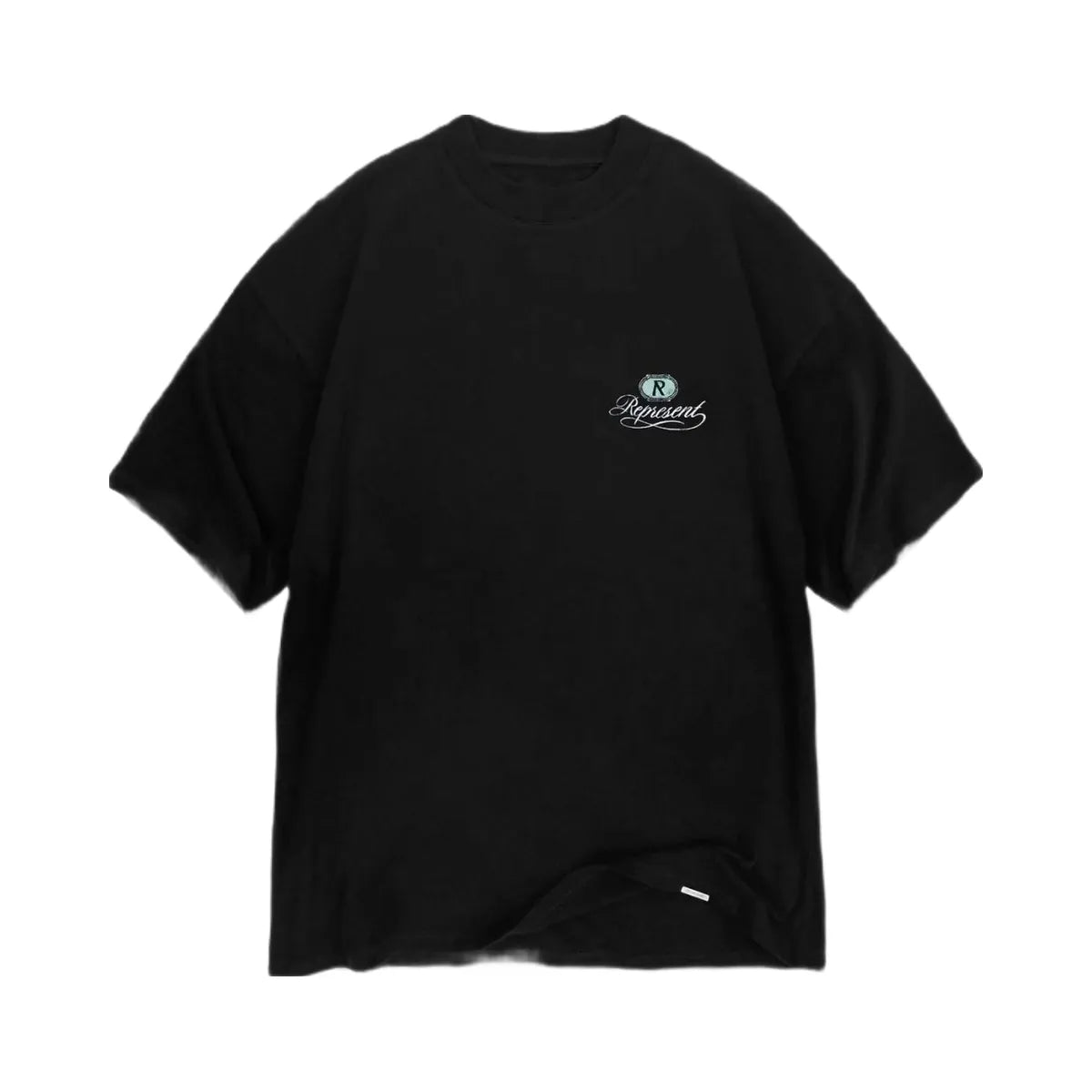 Represent Grand Vintage Hand Drawn T Shirt Jet Black