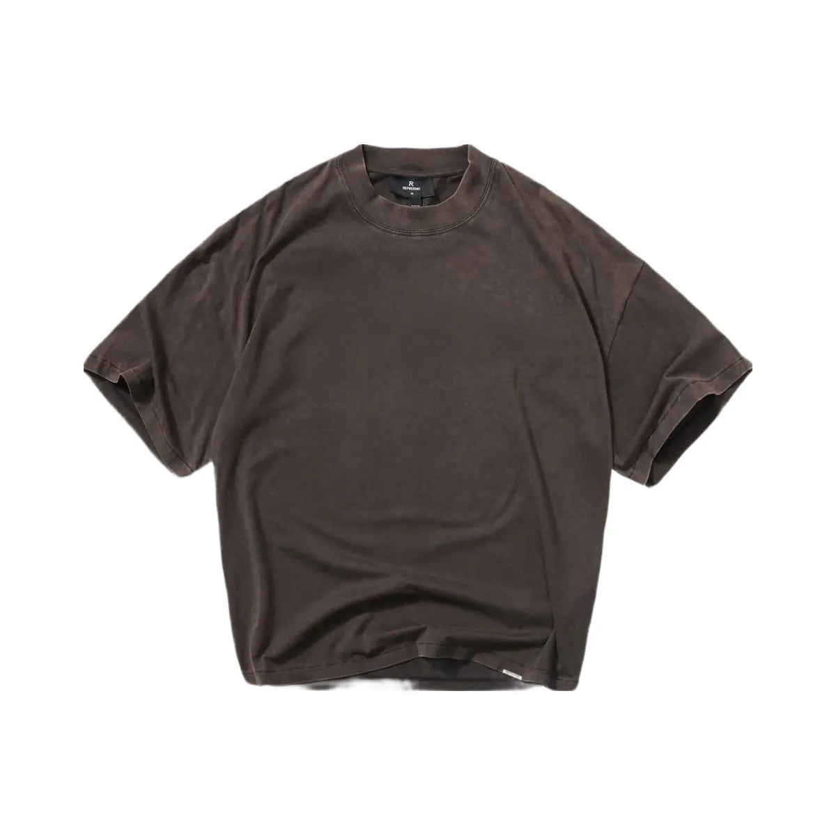 Represent Initial Oversized T Shirt Coffee