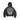 Represent Legacy Crest Hoodie Stained Black