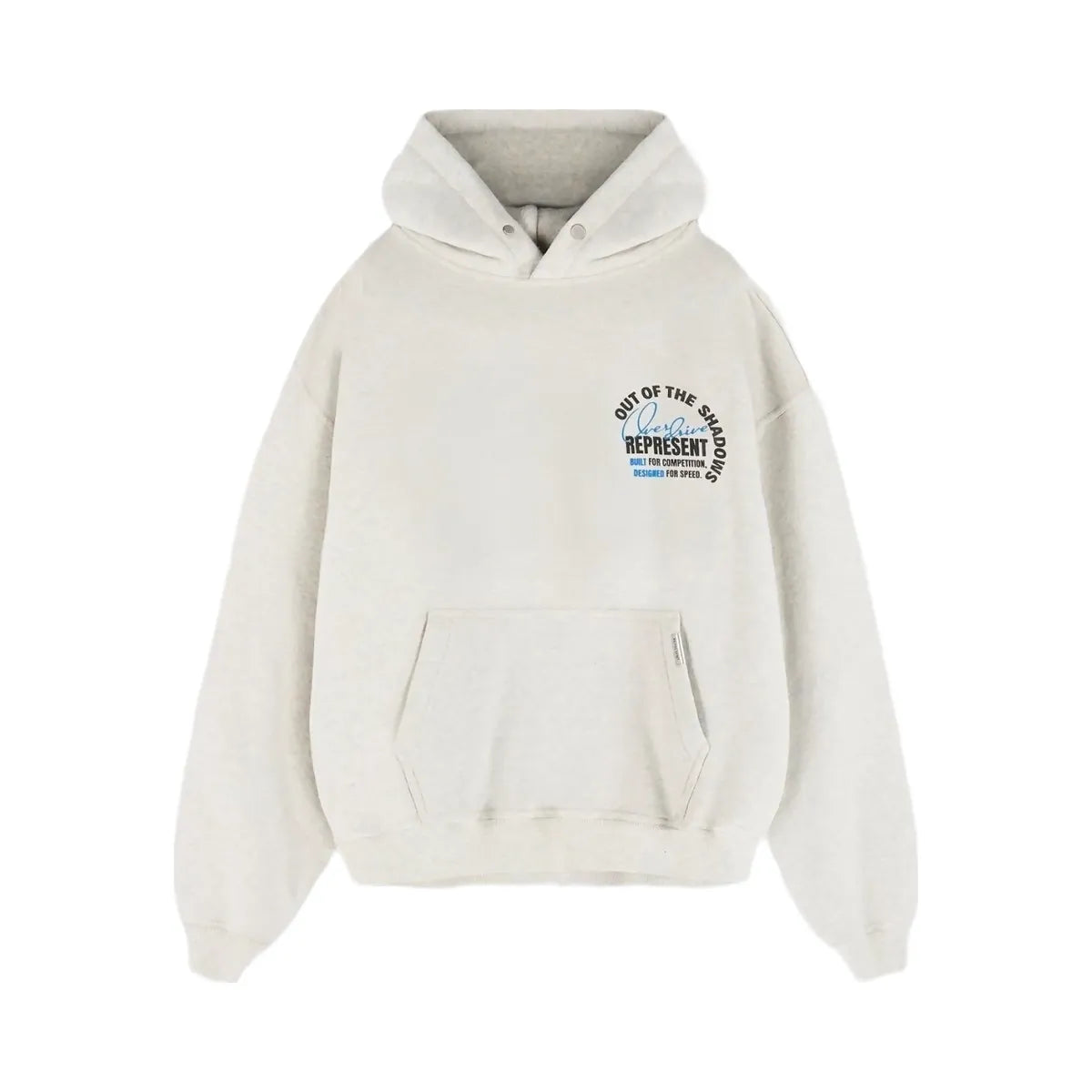 Represent Out Of The Shadows Hoodie Cream Marl