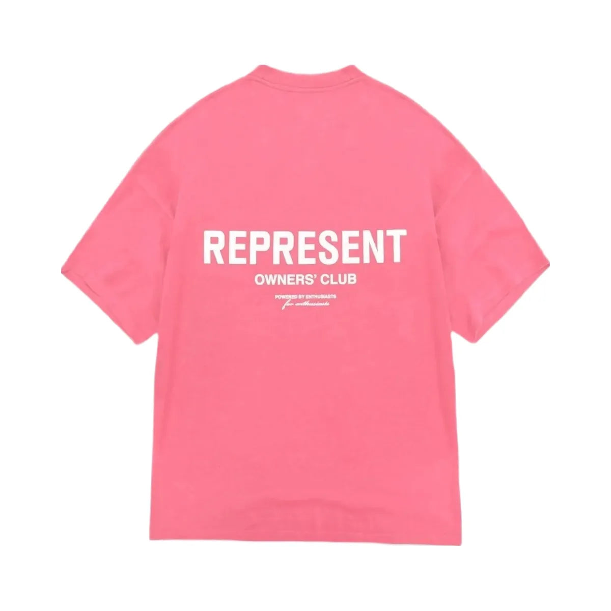 Represent Owners Club T Shirt Bubblegum Pink Bf