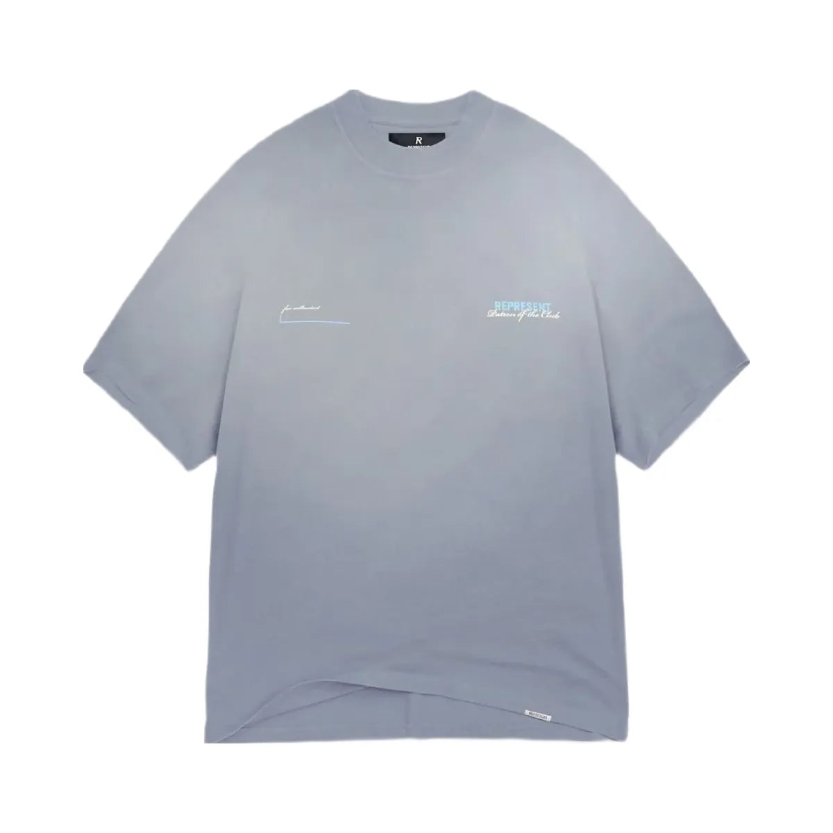 Represent Patron Of The Club T Shirt Washed Grey