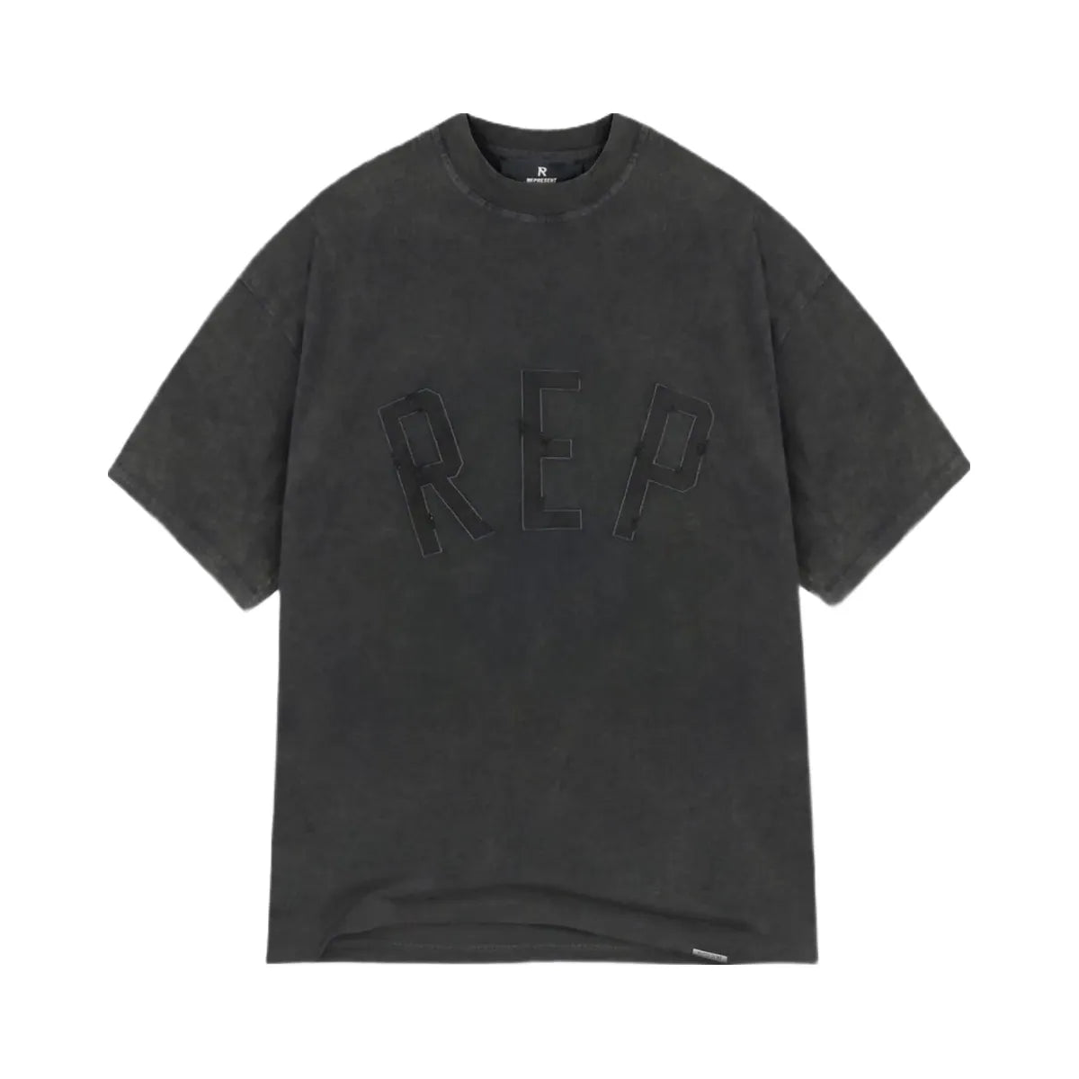 Represent Rep Applique T Shirt Vintage Black