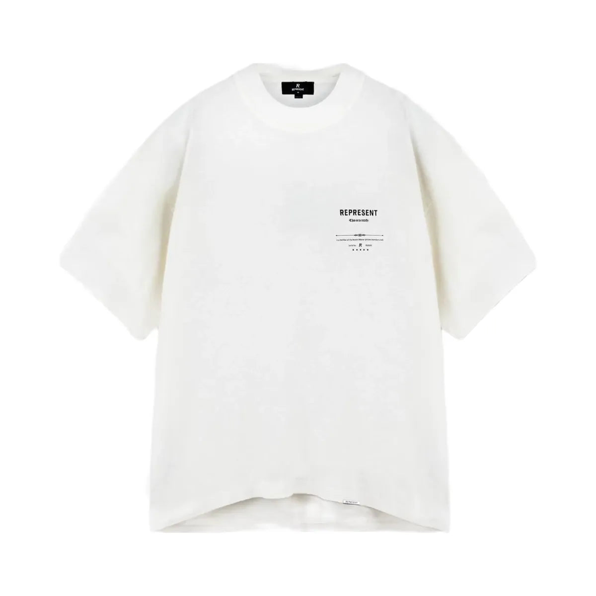 Represent Revere Manor T Shirt Aged White