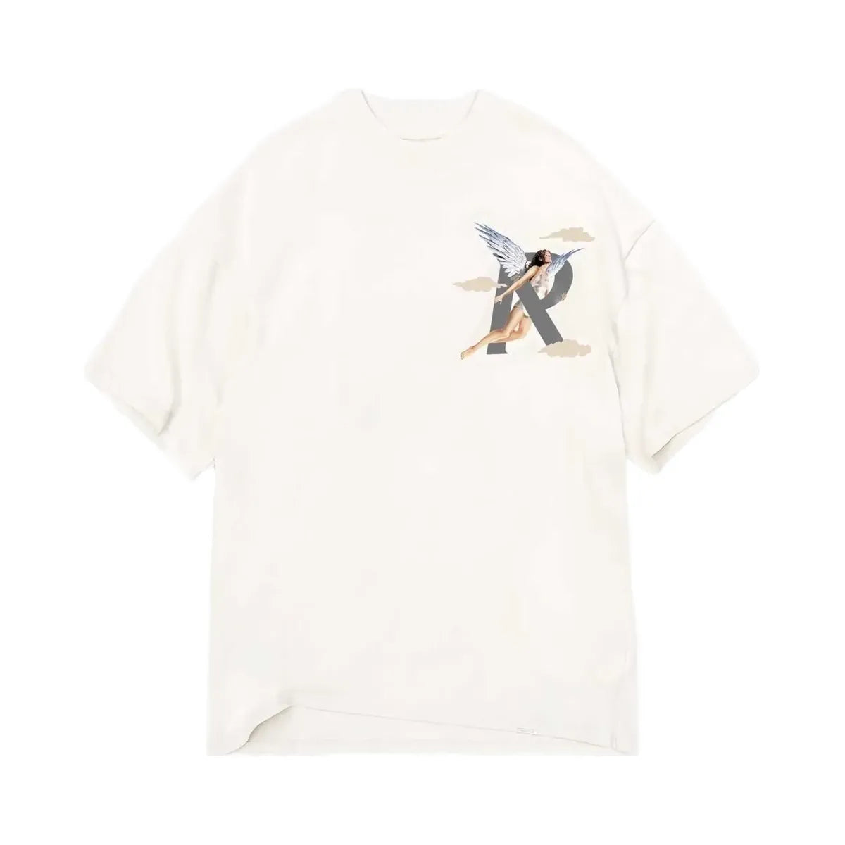 Represent Storms In Heaven T Shirt Flat White/Grey