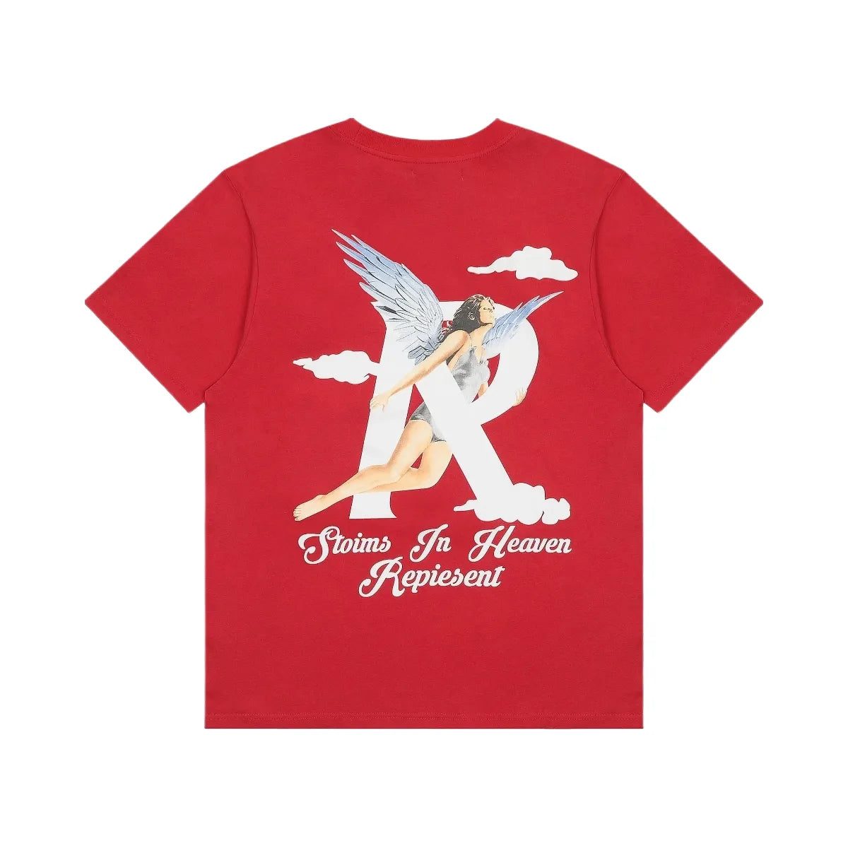 Represent Storms In Heaven T Shirt Red
