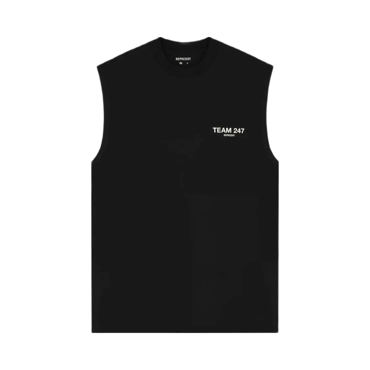 Represent Team 247 Oversized Tank Jet Black