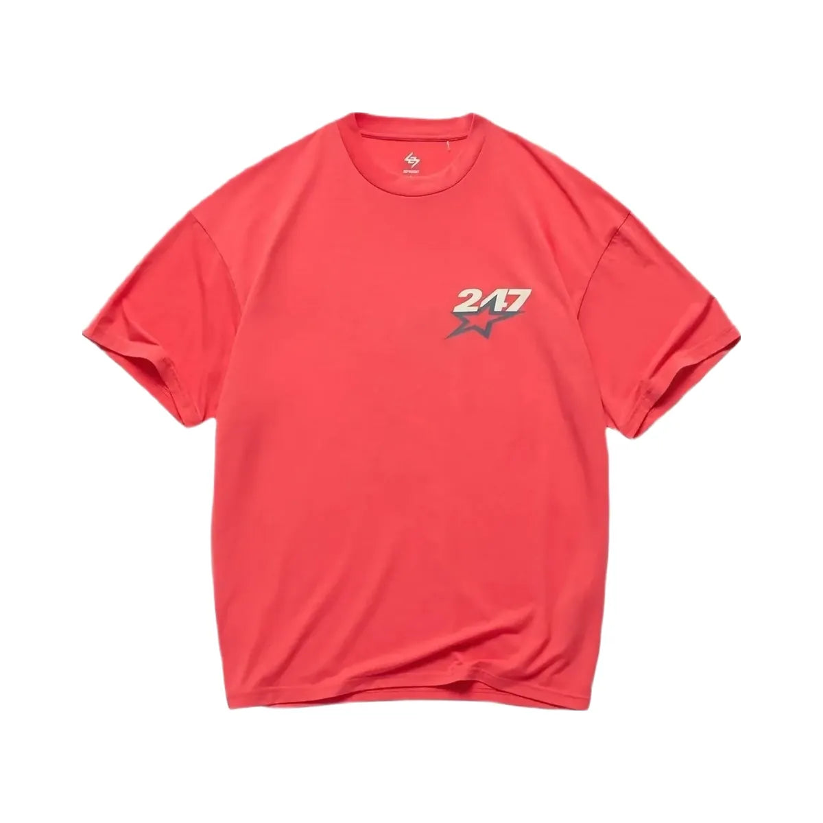 Represent Team 247 Star Oversized T Shirt Racing Red