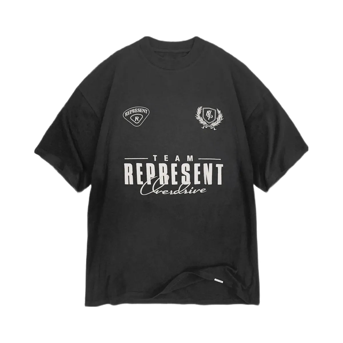 Represent World Championship T Shirt Stained Black