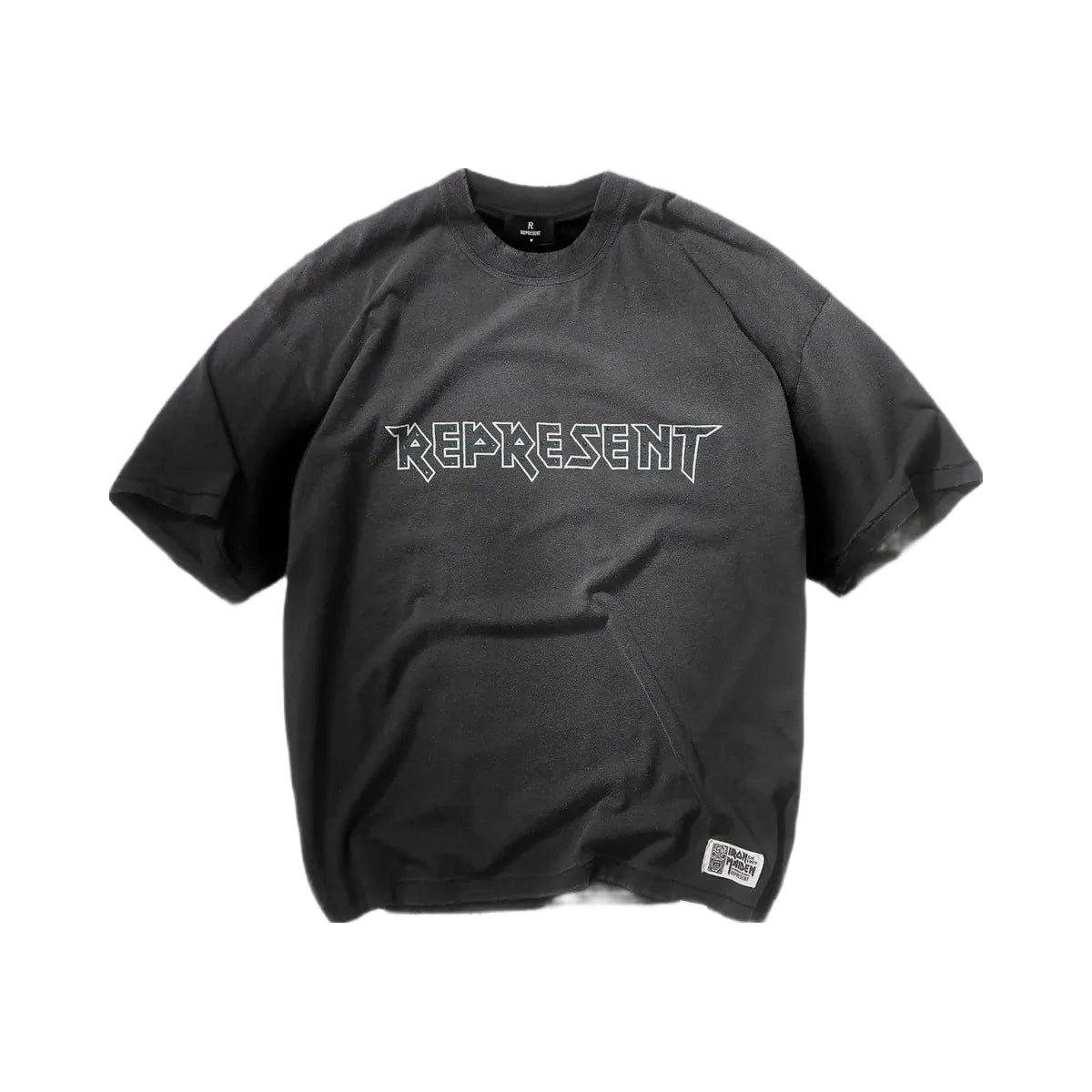 Represent X Iron Maiden Infinite Dreams T Shirt Aged Black