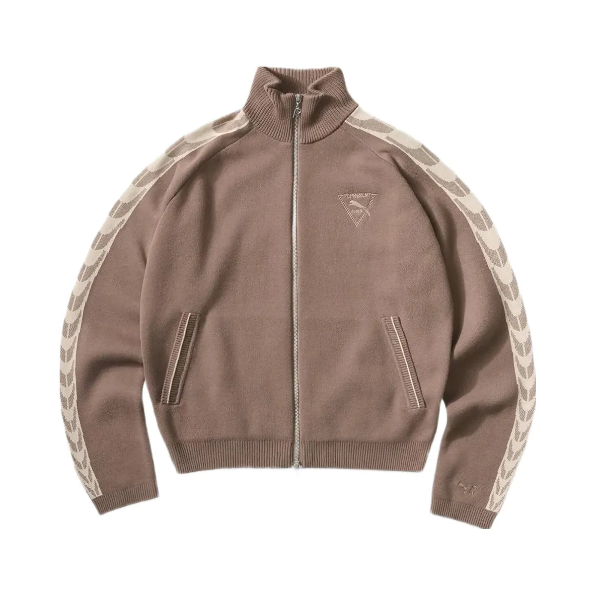 Represent X Puma T7 Knit Jacket Pine Bark