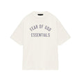 Fear of God Essentials Jersey Crewneck T-Shirt in "Shell"