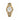 Seiko Mod Datejust Day-Date Yellow Gold White Arabic