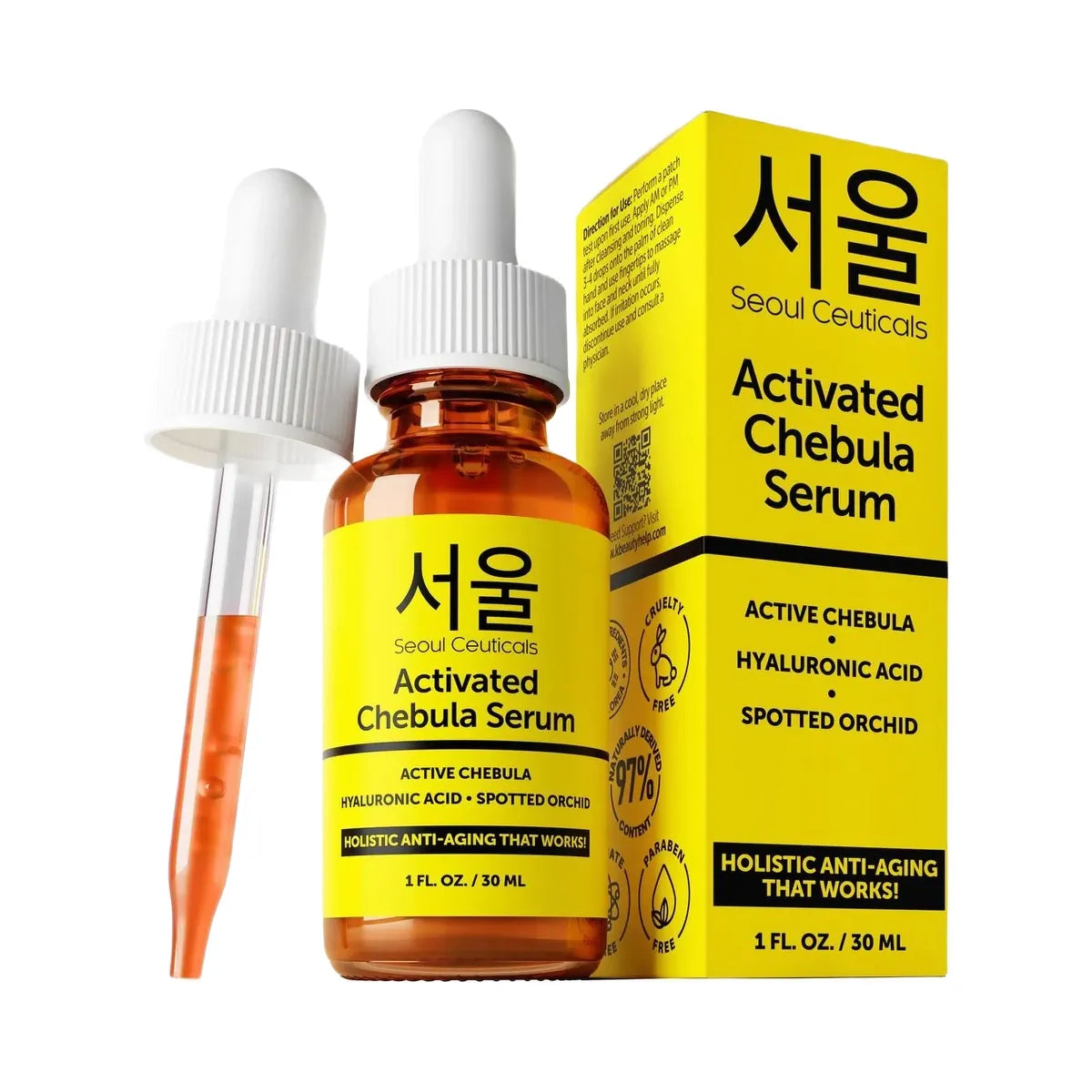 Seoul Ceuticals Korean Skin Care Activated Chebula Serum