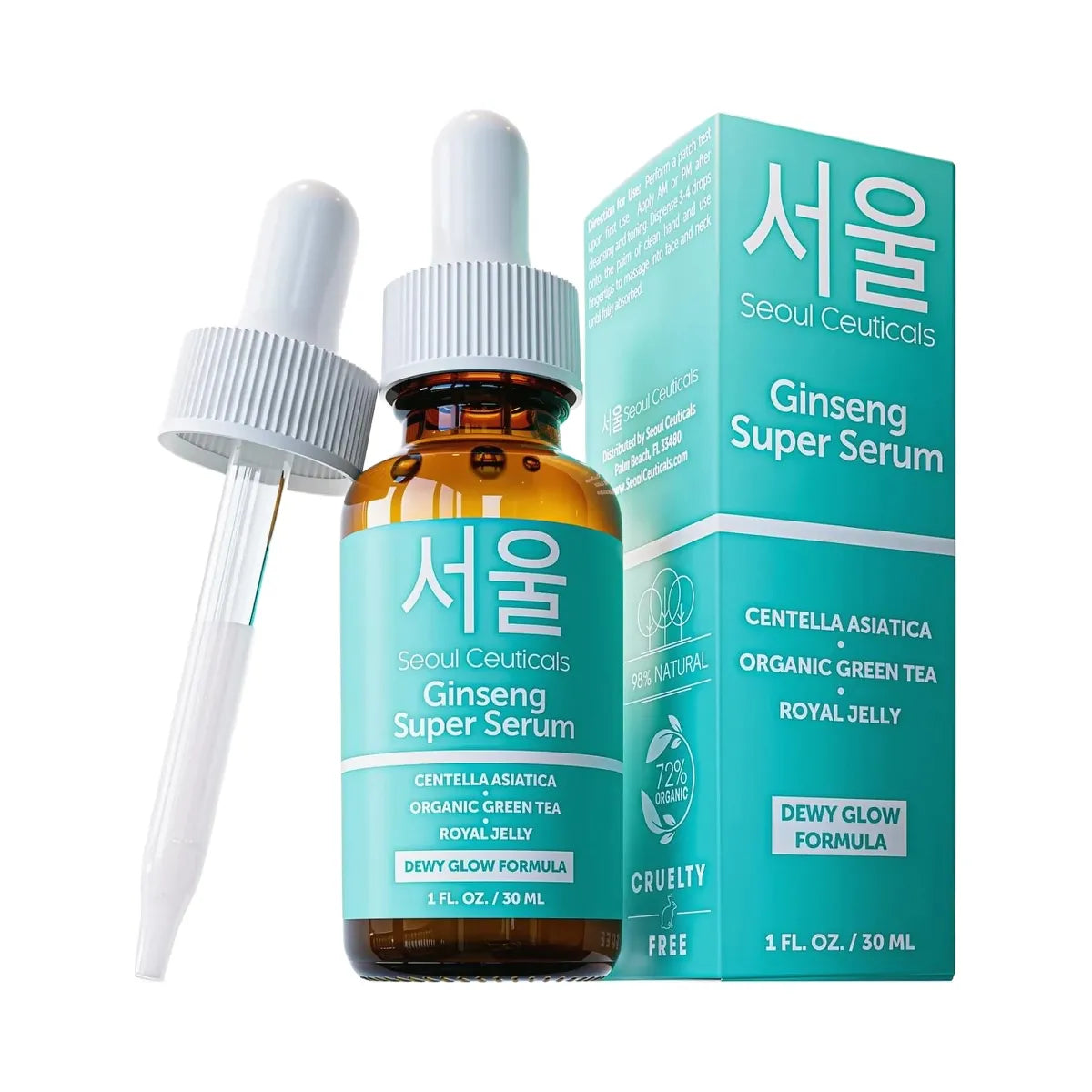Seoul Ceuticals Korean Skin Care Ginseng Super Serum