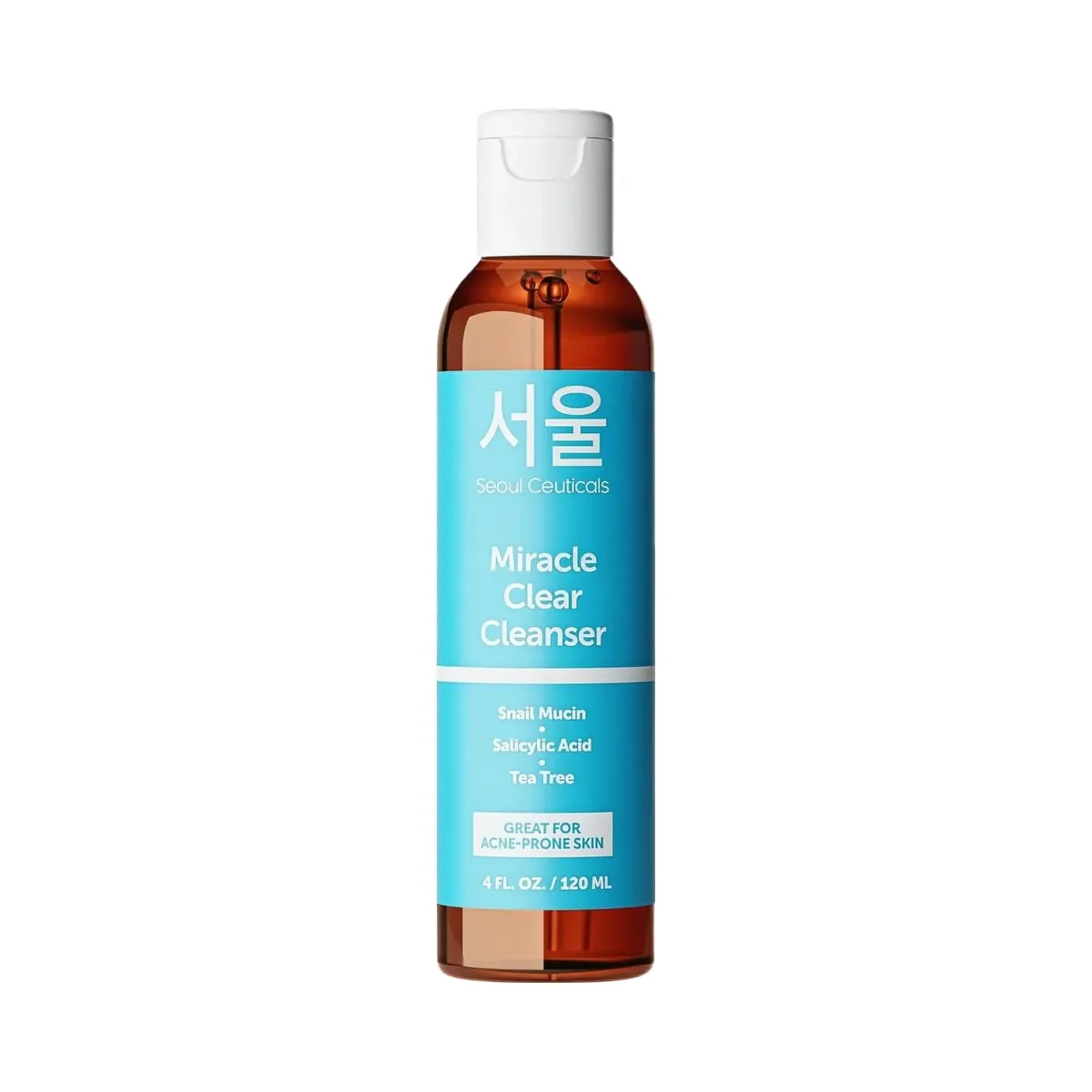 Seoul Ceuticals Korean Skin Care Miracle Clear Cleanser