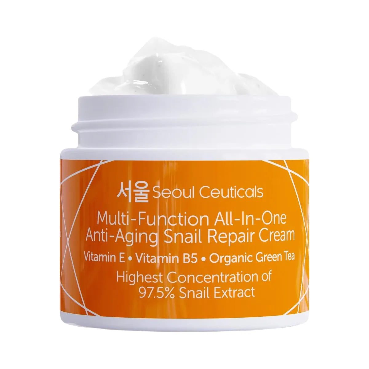 Seoul Ceuticals Korean Skin Care Multi-Function All-In-One Anti-Aging Snail Repair Cream